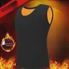 Men's Thickened Velvet Warm Vest – Sleeveless Winter Top & Bottoming Shirt
