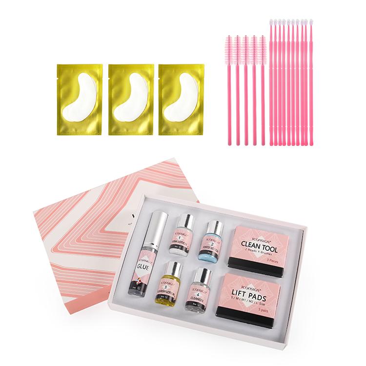 Upgrade ICONSIGN Eyelash Curl Lash Perming Lash Lifting Kits With Complete Tools