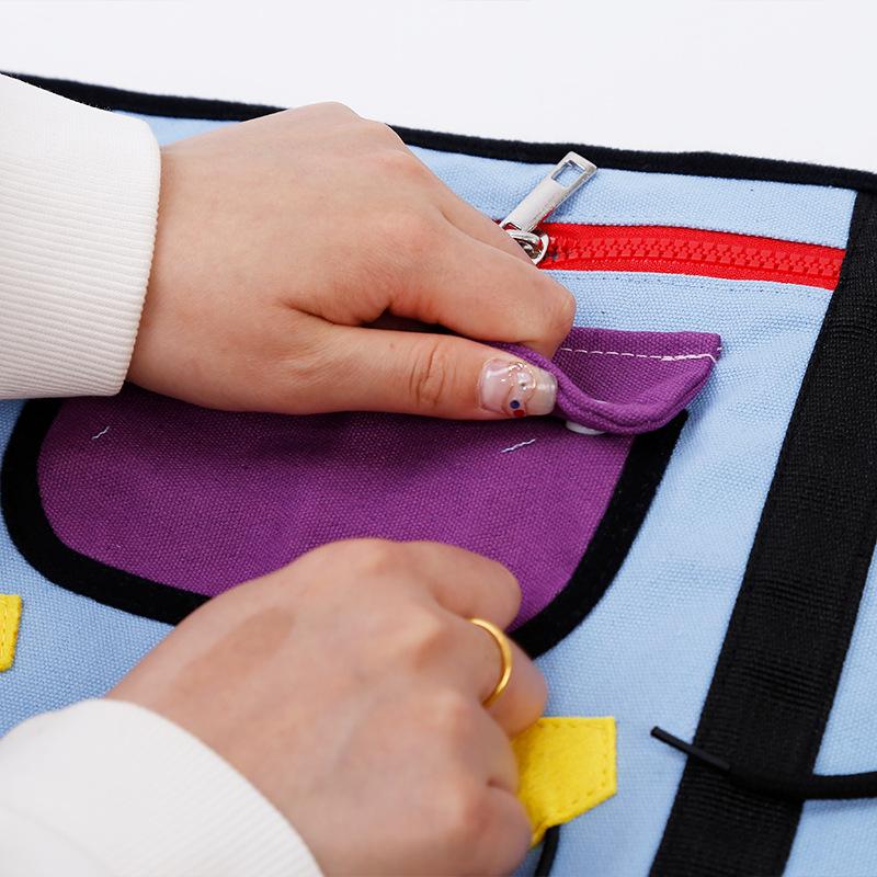 Alzheimer's Sensory Stimulation Blanket for Emotional Soothing and Training