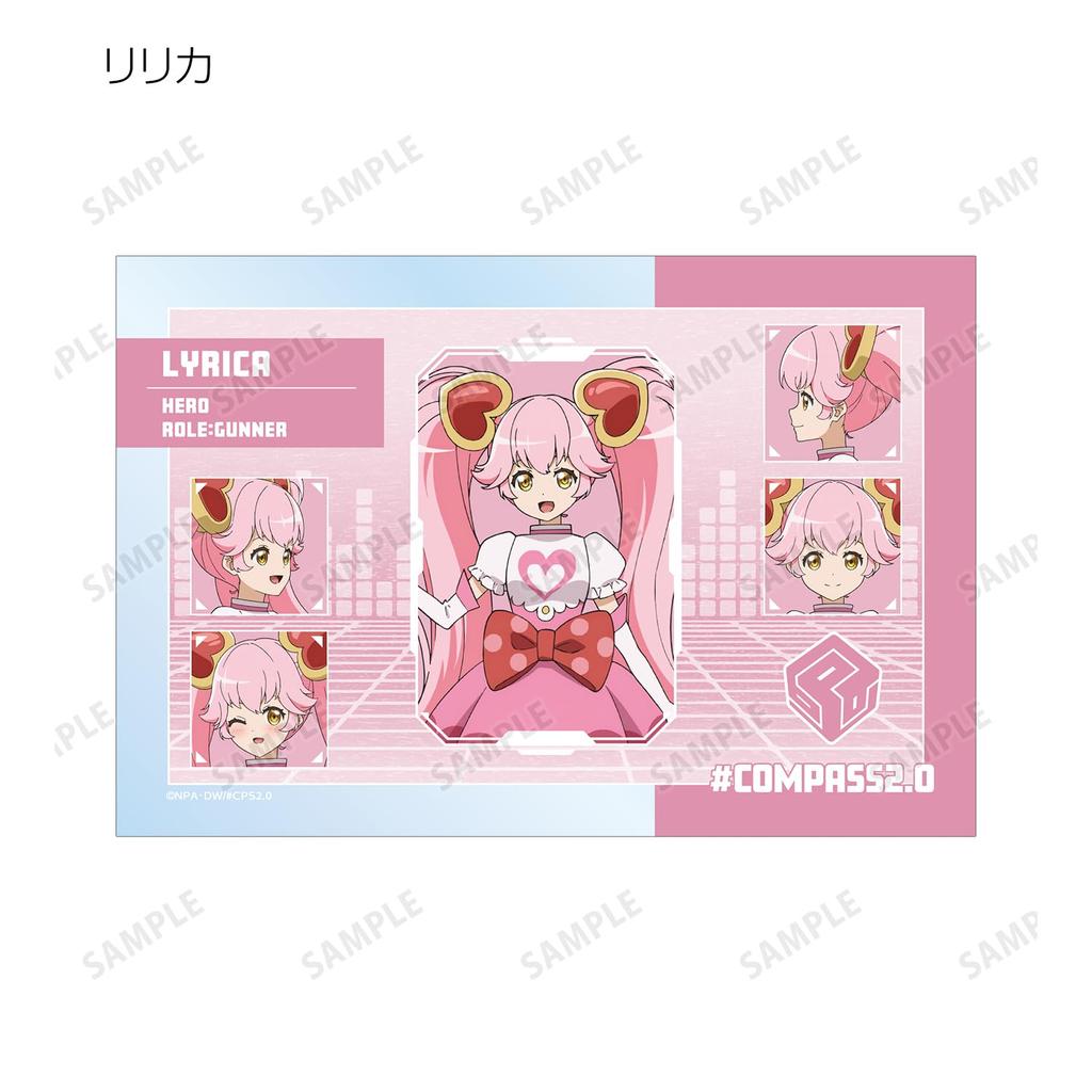 Compass Combat Providence Analysis System Trading Clear Cards Box 2.0 ver.A 16-Piece