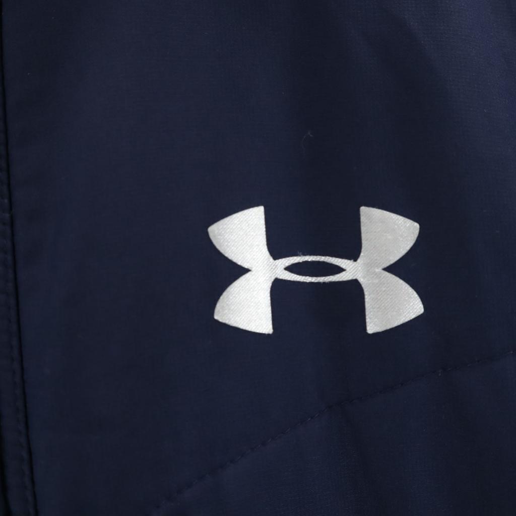 Under Armour Bench Coat SM Navy Cotton Filling Men's Used