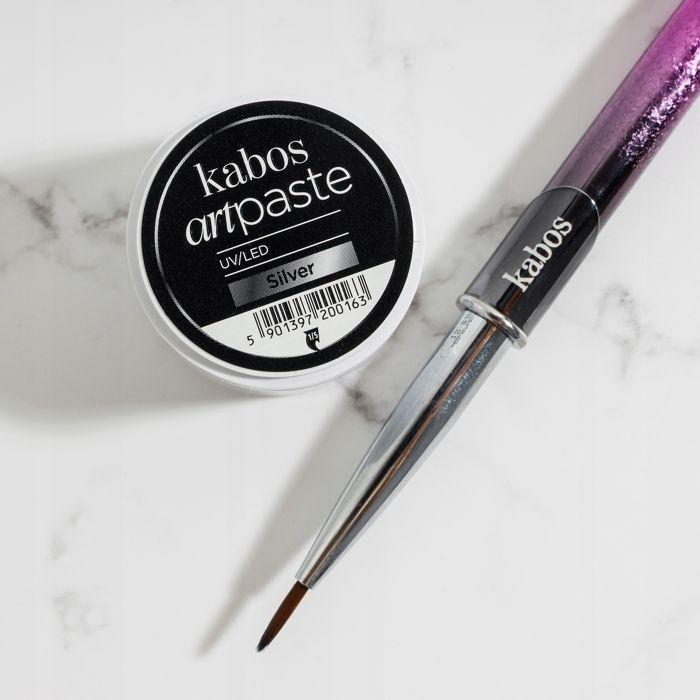 Pâte de Nail Art - Kabos ArtPaste - Silver - 5 g - Formule sans HEMA ni Di-HEMA
