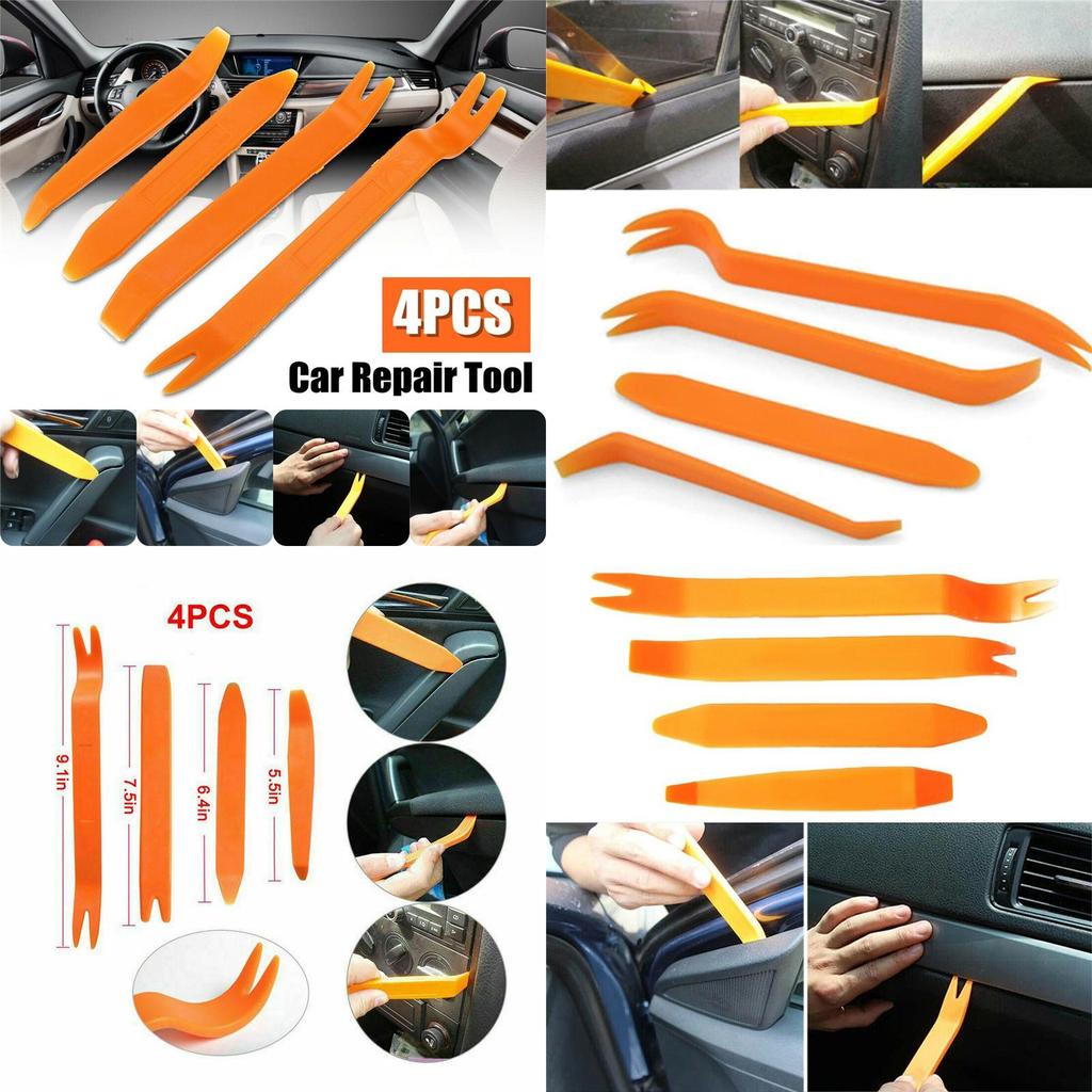 Essential 4pcs Car Trim Removal Tool Kit For Safe And Easy Panel Removal