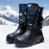 Winter Waterproof Warm Fishing Boots Men Women Outdoor Hiking Sports Work Snow Boots EVA High Top Fishing Wading Shoes