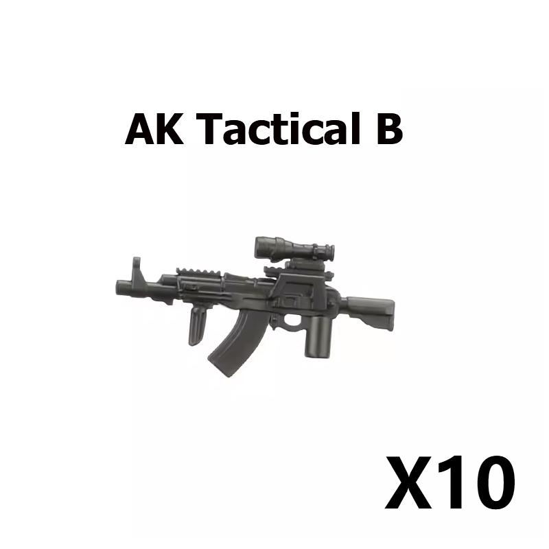 Military Building Block Set Military Supplies Waffen Accessory Soldier Colonel Helmet Gun Rifle M16 Waffen Box Ammunition Brick Toy