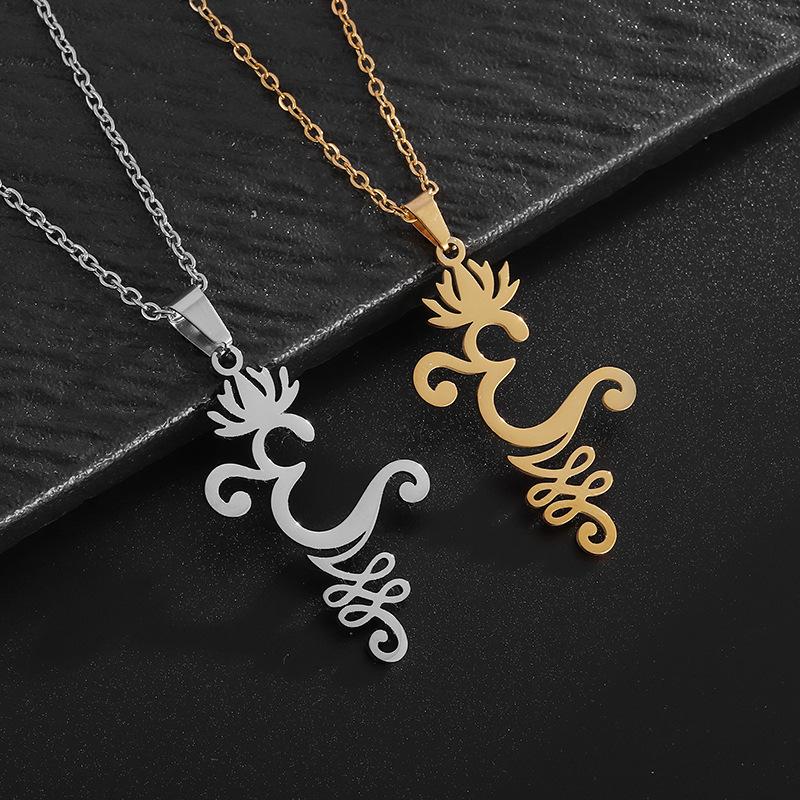 Hot-selling Fashion New Product Design Totem Mysterious Symbol Pendant Necklace