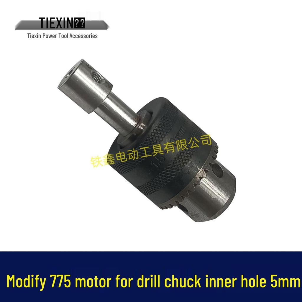 DIY 775 Motor to Electric Drill: Grinding Machine with Chuck & Rod Assembly
