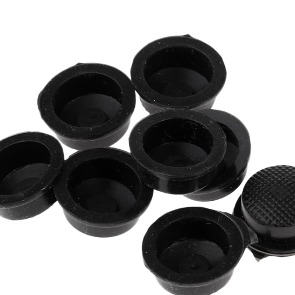 10pcs LED Flashlight Tail Rubber Switch Button Cover Cap Outdoor Torch Lamp Light handheld light