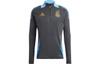 adidas Argentina Tiro 24 Competition Top Mikina Pánská Uhlově černá IQ0819