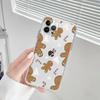 Christmas Mousepad For iPhone 16 15 14 13 12 Mini 11 Pro XS Max X XR SE 6 7 8 Plus Soft Silicone Cover