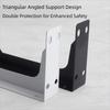 2 Piece Set Durable Metal Metal Brackets Rust-proof Heavy Duty Load-Bearing Supports Thickened Sturdy Triangular Bracket Outdoor