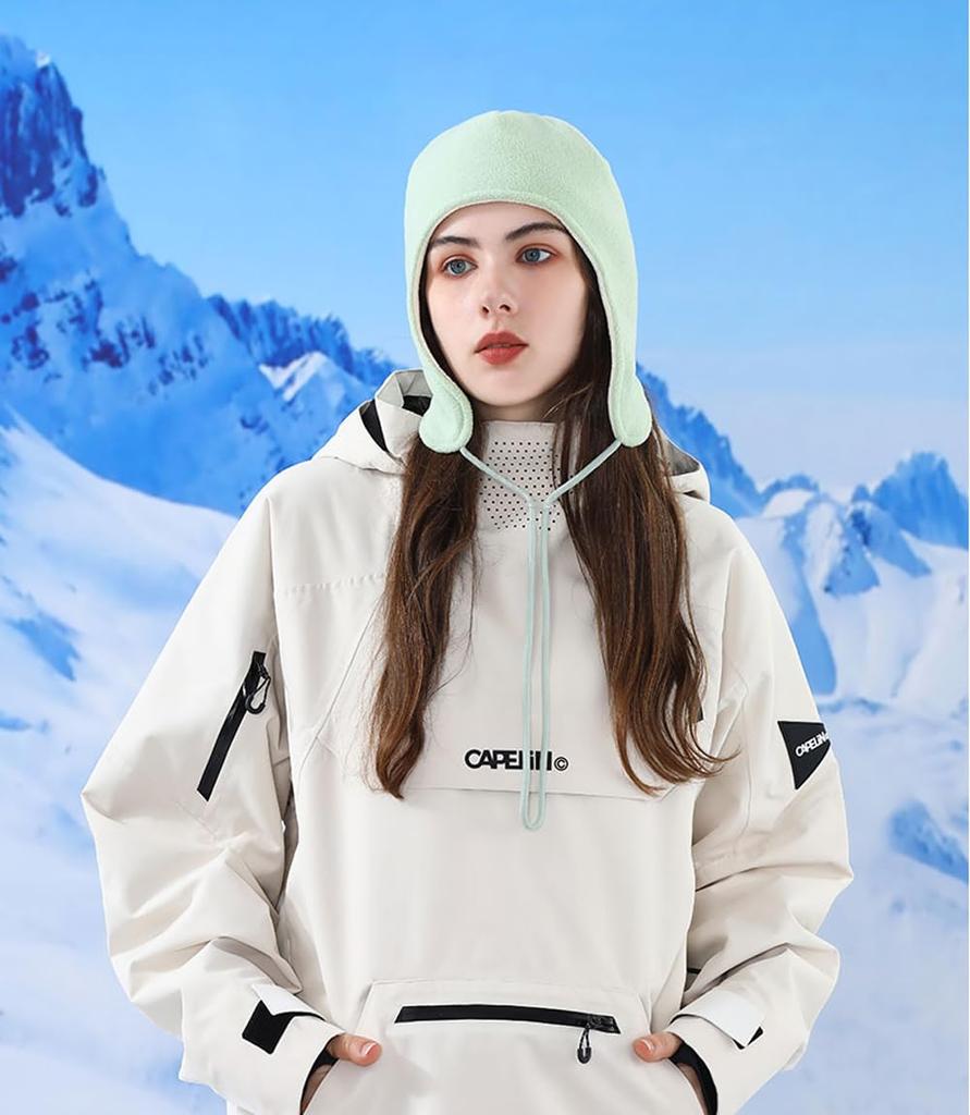 HEADBONE Neck Face Hat for Winter Cold Protection Adjustable Cold UV for Skiing Alphabet Warmer, Cover, [Thick, Comfortable, Stretchy, Cord] Soft,