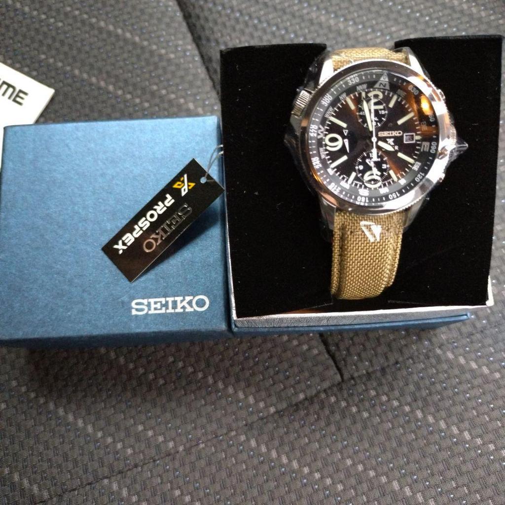 Used SEIKO PROSPEX SSC293P1 Solar Watch