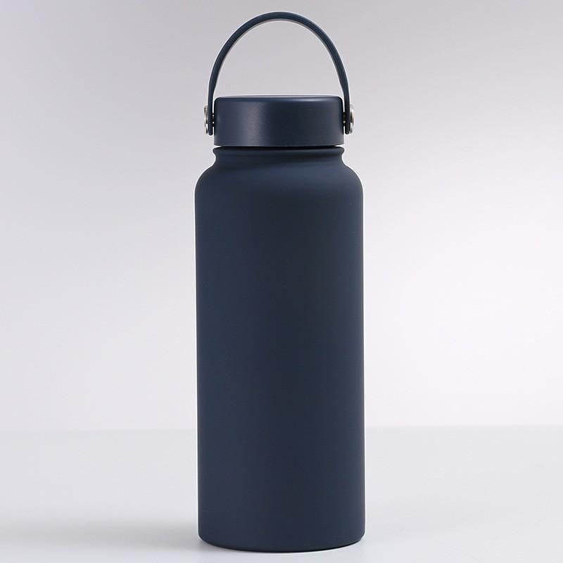Insulated Water Bottle Floral Printed Stainless Steel Leak Proof Reusable for Office Women Girls Daily Drinking