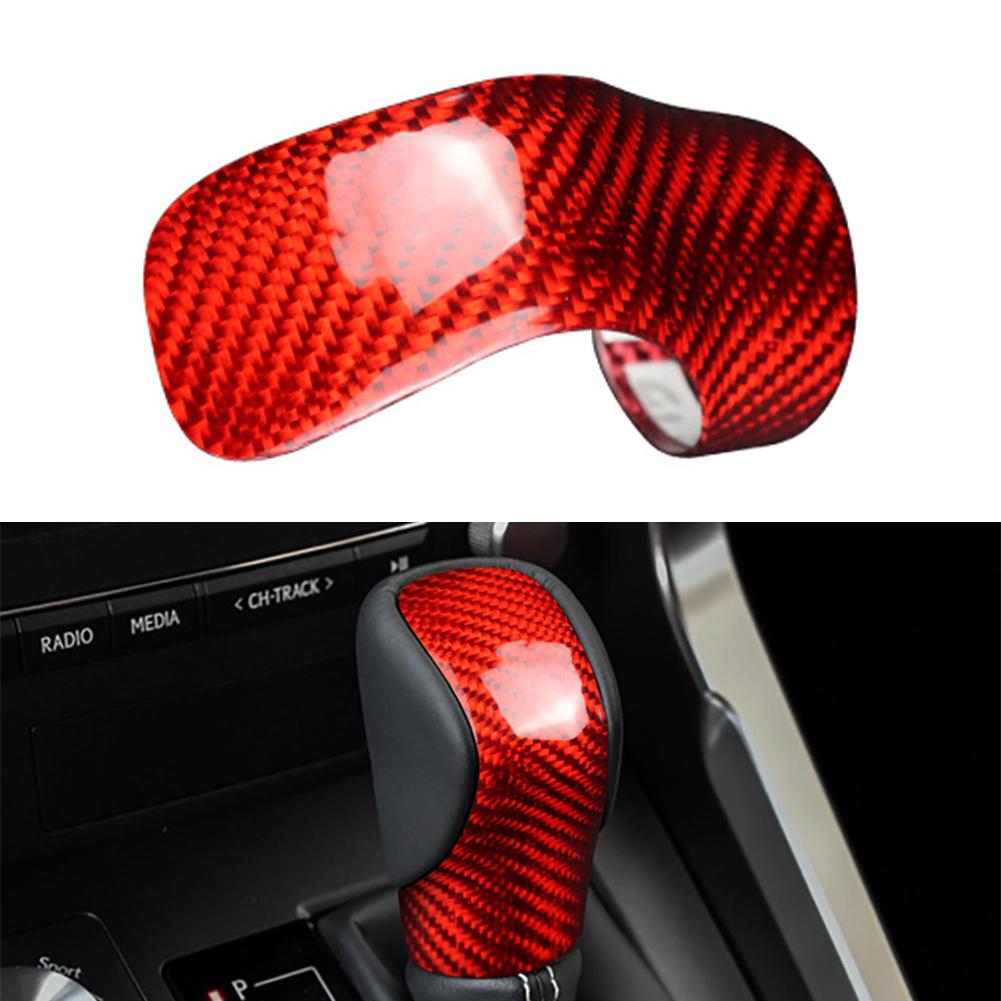 

Углеродное волокно, автомобильная ручка переключения передач, декоративная наклейка, накладка для LEXUS IS ES GS NX RX GS RC