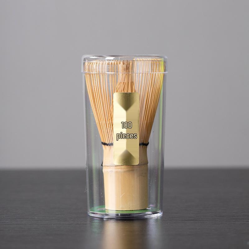 Song Dynasty Electric Matcha Whisk with Holder - Single Gear Adjustment, 120 Prongs