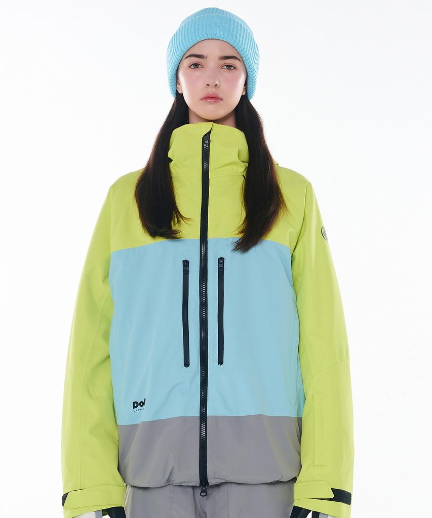 Doll Outerwear 2425 Bonita Board Jacket Lime Unisex
