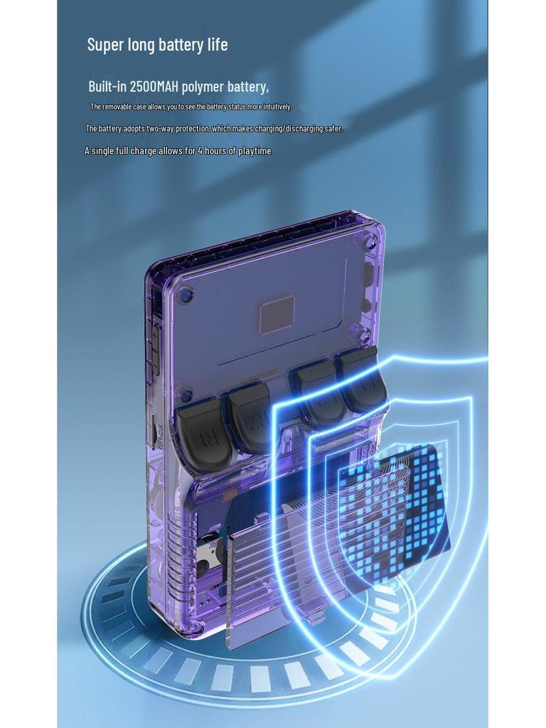 R36S Open Source Handheld Console: Retro Arcade Games with High-Definition IPS Screen and Joystick