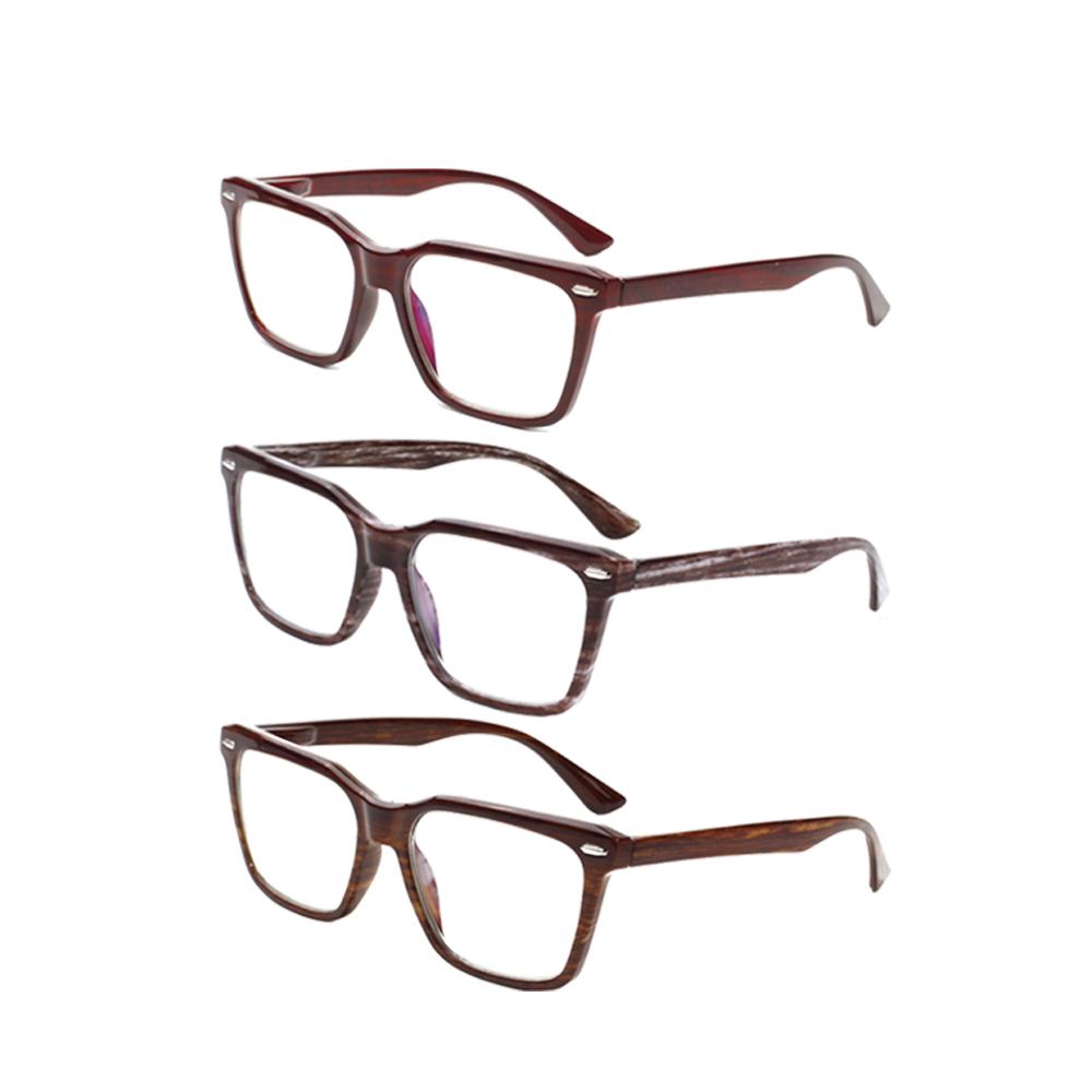TUREZING Reading Glasses For Women Men HD Lenses Rectangular Metal Hinge Prescription Eyewear High Quality