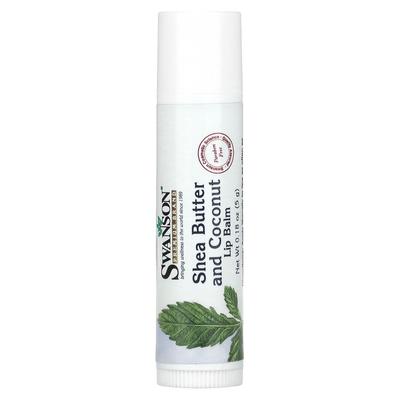 Baume à Lèvres Beurre de Karité et Coco, 0,18 oz (5 G)