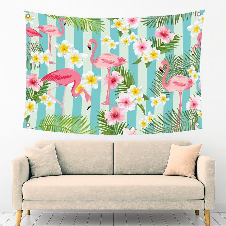 

flowers tapestry 75x100 чорний