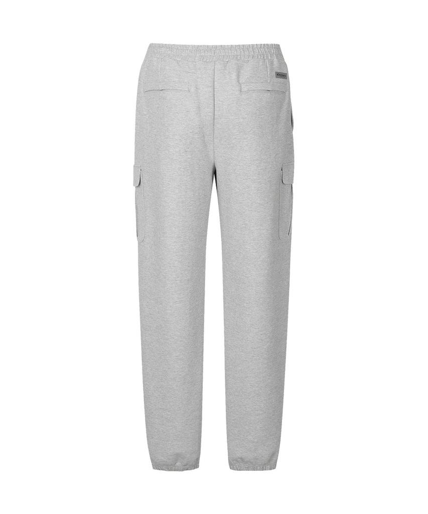 DISCOVERY EXPEDITION Men'S Tech Knit Training Loose Tapered Cargo Jogger Pants (M/Grey)
