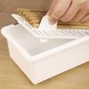 Chopstick Box with Lid: Dustproof, Water-Draining Kitchen Storage Rack for Utensils - Holds Chopsticks, Spoons, Knives & Forks