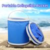 Foldable Bucket for Household Cleaning, Multifunctional Portable Collapsible Water Bucket for Camping Fishing Boating Cleaning
