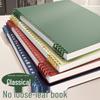 B5 Soft Grip Loose-Leaf Detachable Notebook, Simple Coil Design, Thickened A5 for High School & Postgraduate Exam Use