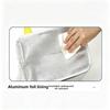 Solid Color Insulated Lunch Bag Large Capacity Thermal Picnic Bag Lunch Handbag  Picnic
