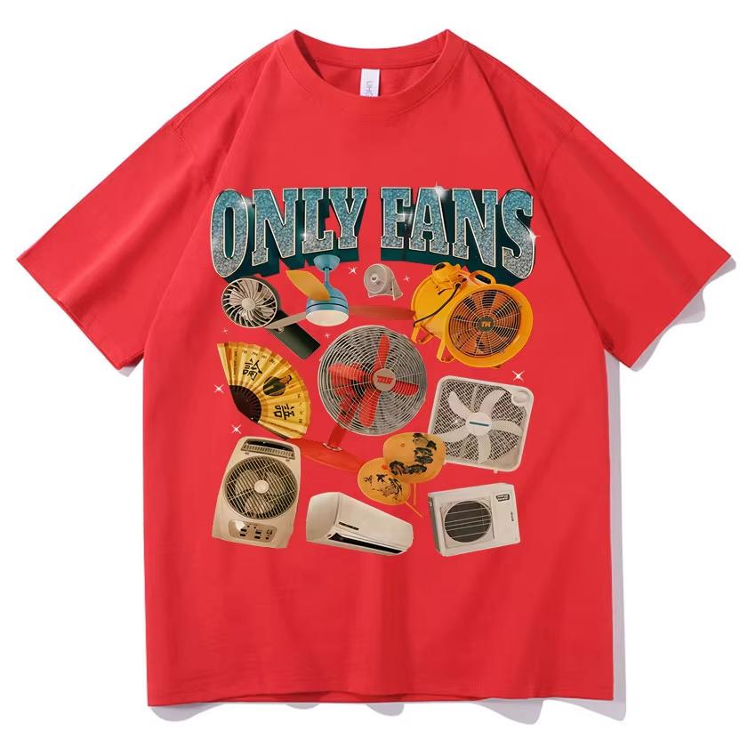 Funny OnlyFans Meme Aesthetic T Shirt Unisexs Women Harajuku Clothing Teenagers Short Sleeve Tshirt Pure Cotton Y2k Clothes Unisex