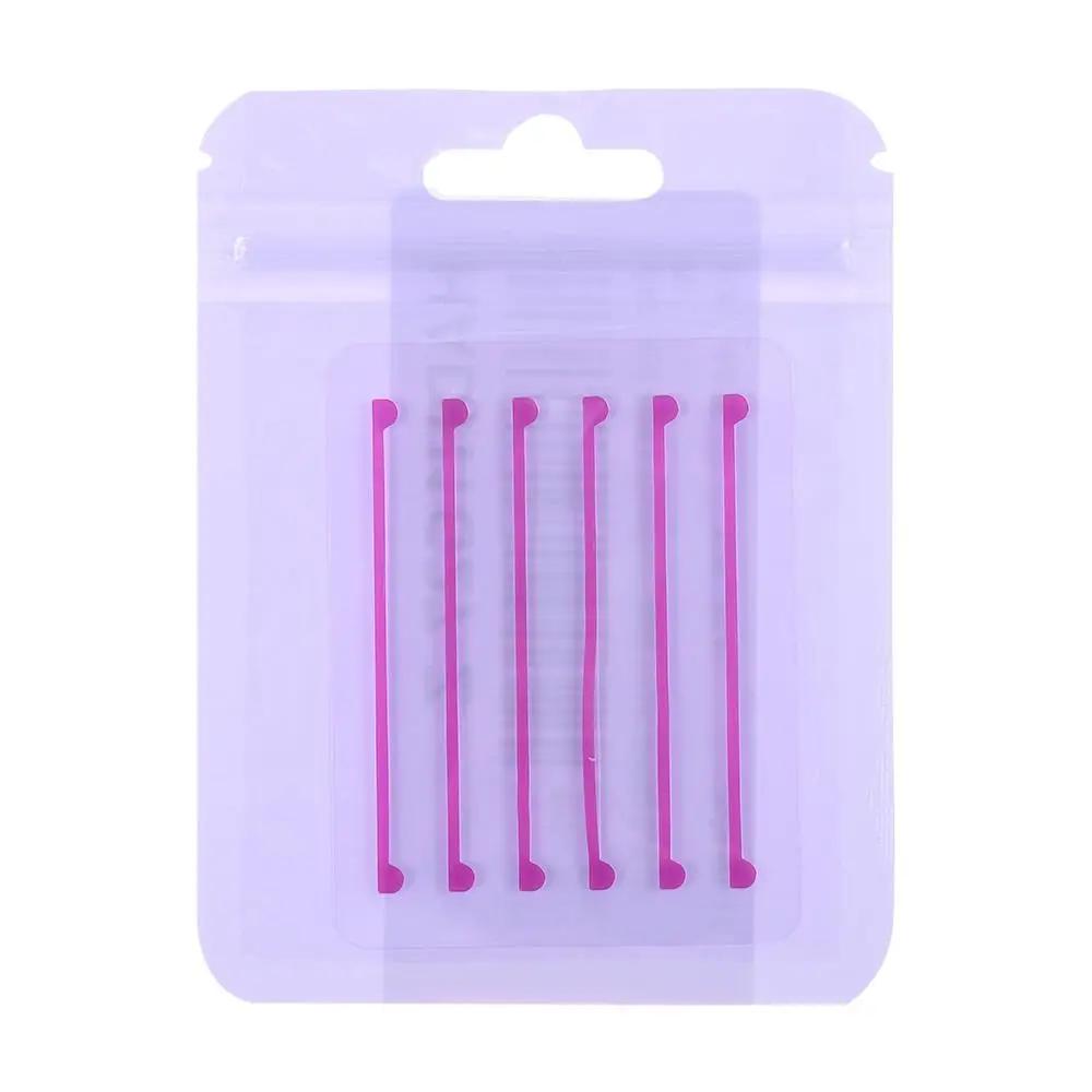 3 Paires/Sac Coussinets en Silicone pour Permanente de Cils Réutilisables Patchs Bigoudis pour Faux Cils Applicateur pour Rehaussement des Cils Outils de Maquillage