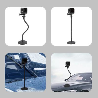 Soporte magnético para cámaras deportivas GoPro, cuello de cisne, 54 cm