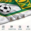 1PC Club León Football Club Patterned Flannel Blanket Suitable For All Seasons for Home Decor Warmth and Comfort Gifts Holiday Present