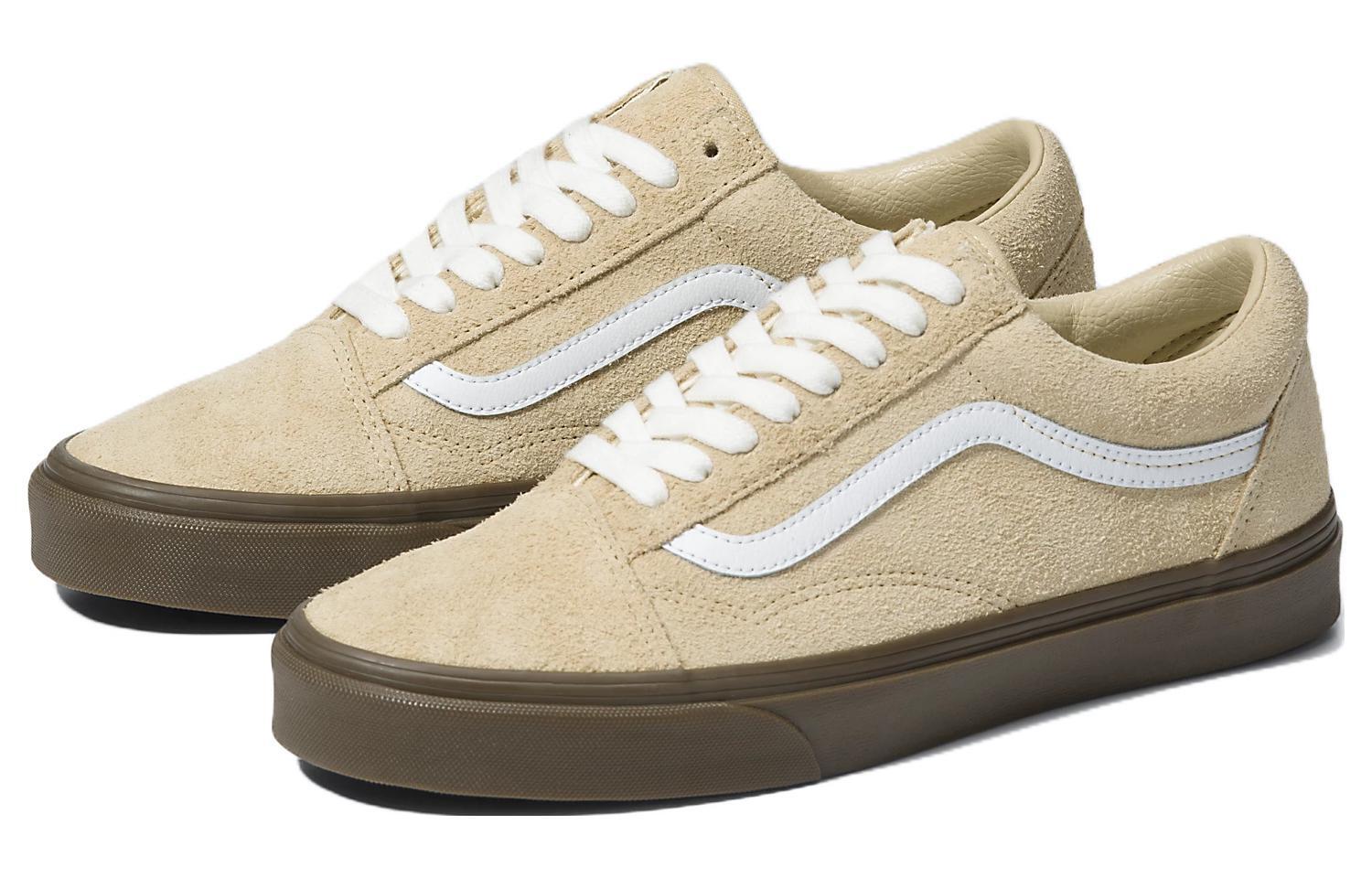 VANS Old Skool Hairy Suede - Khaki - VN0005UAKHK 42