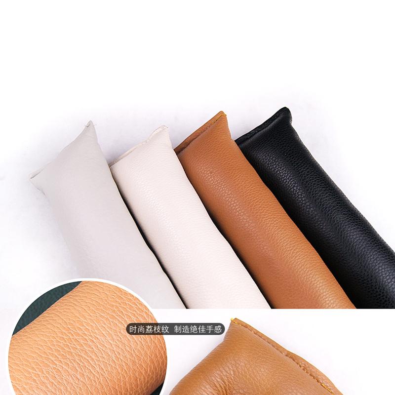 2PCS Car Seat Gap Filler PU Leather Soft Side Seam Plug Leak-proof Filling Strip Car Accessories Interior Universal Decoration