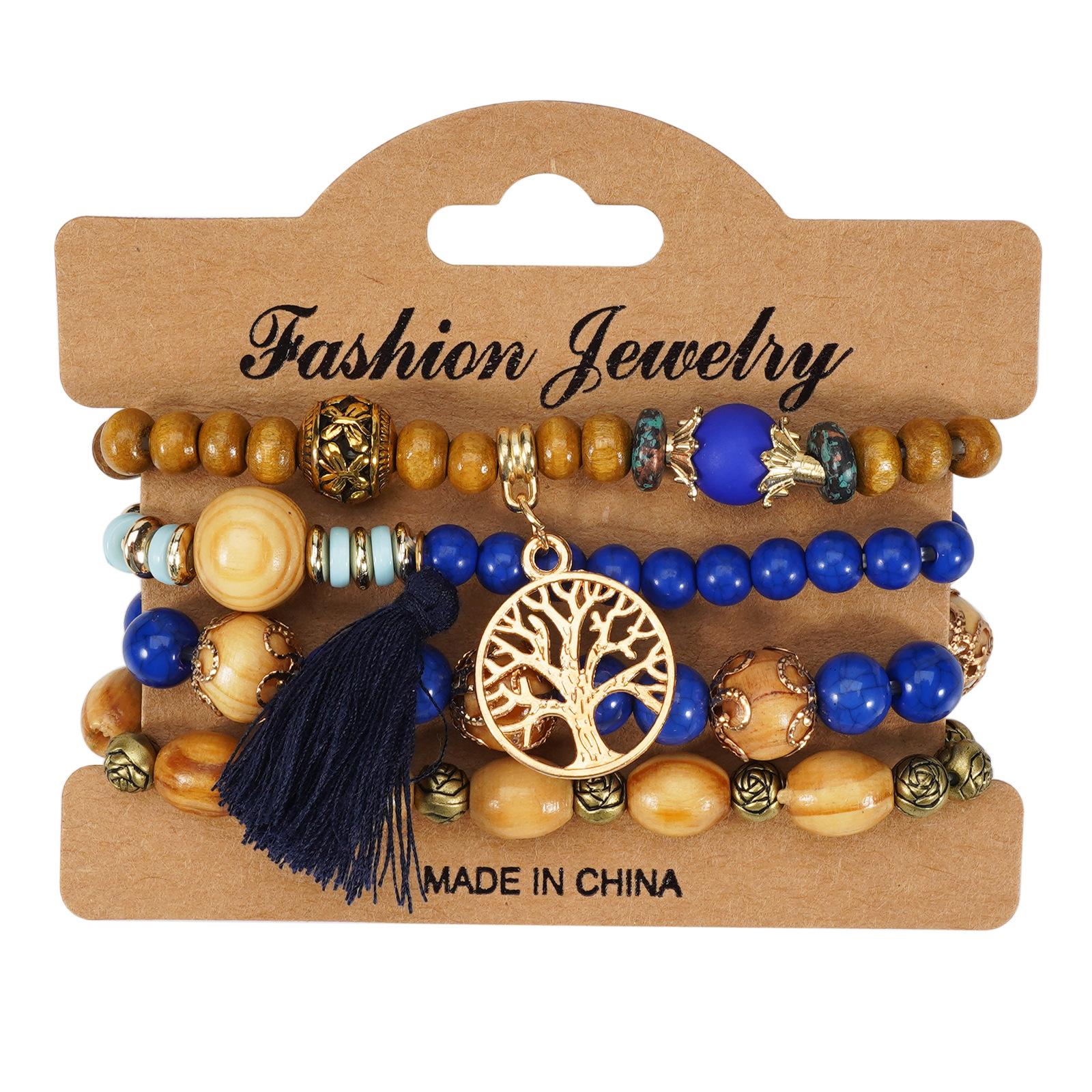 

JYL TS Bracelet Rose Pendant Set Promotes Elegance & Harmonious Life Flow Blue полночь зеленый