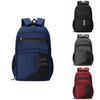 Nylon School Backpack For Teens With Heavy Duty Zippers And Ergonomic Shoulder Straps For High School Travel