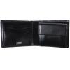 Takeo Kikuchi Bifold Genuine Leather Wallet 3071 Hand Leather Men's (Black)