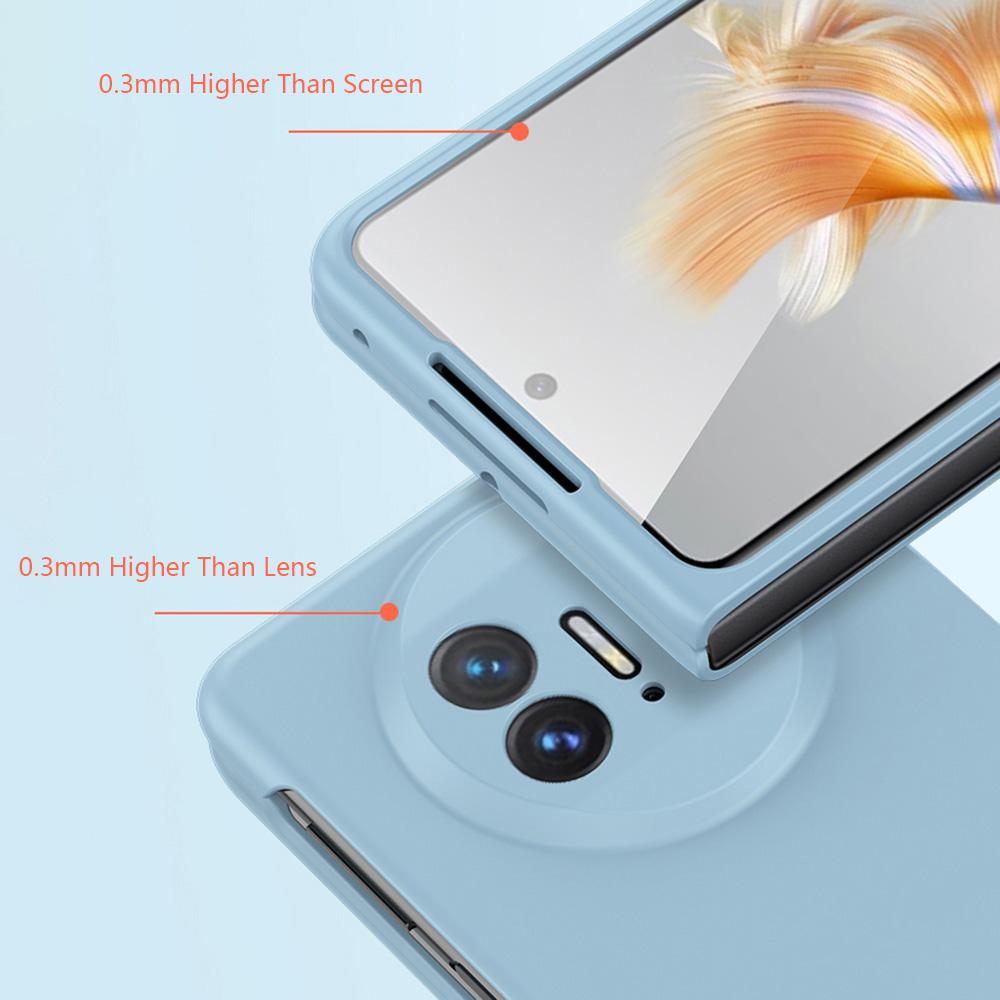 For Huawei Mate X3 5G Hard PC Skin-touch Phone Case Anti-drop Folding Phone Cover