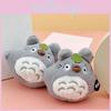 Mini Totoro Plush Toy Soft And Cute Cat Stuffed Animal Keychain Bag Charm**