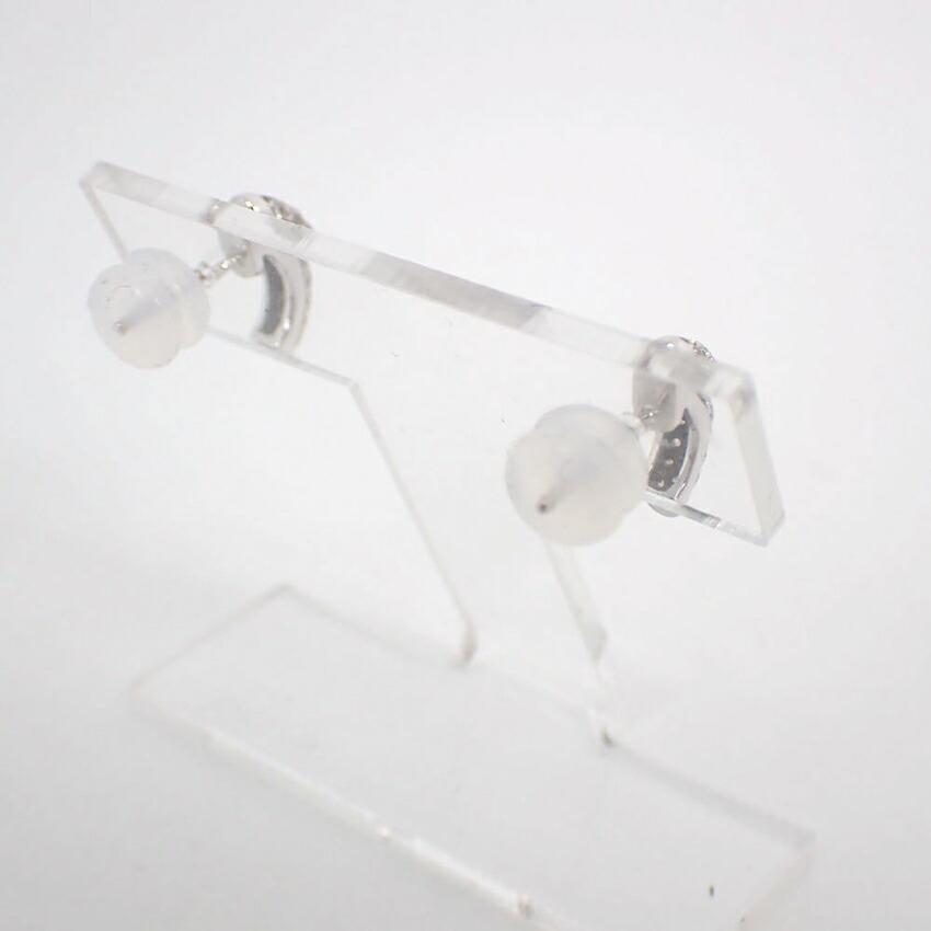 [Used] K18 Diamond Earrings/j109-1