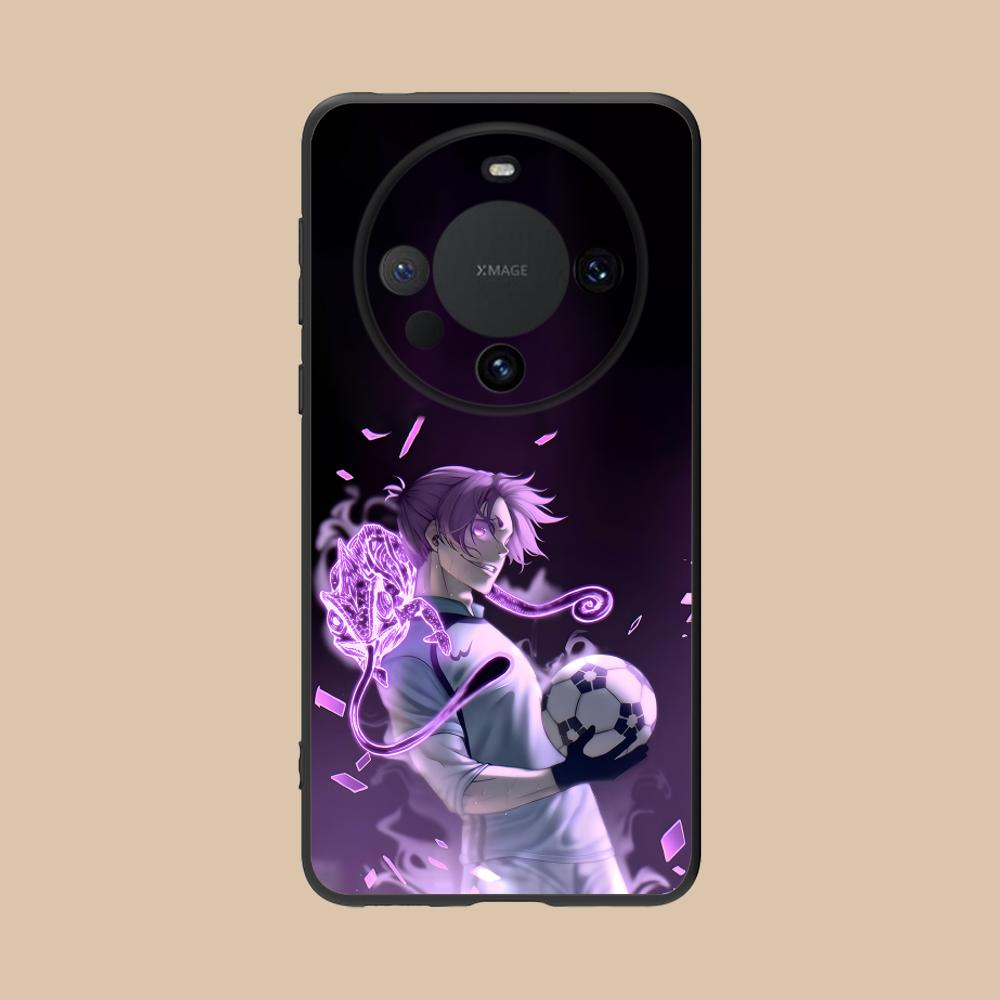 Blue Lock Reo Mikage Mat TPU Mobiele Telefoonhoesje voor Huawei Mate 60 50 40 30 20 10 Pro Plus Lite E 5G Kleurrijke Print Cover