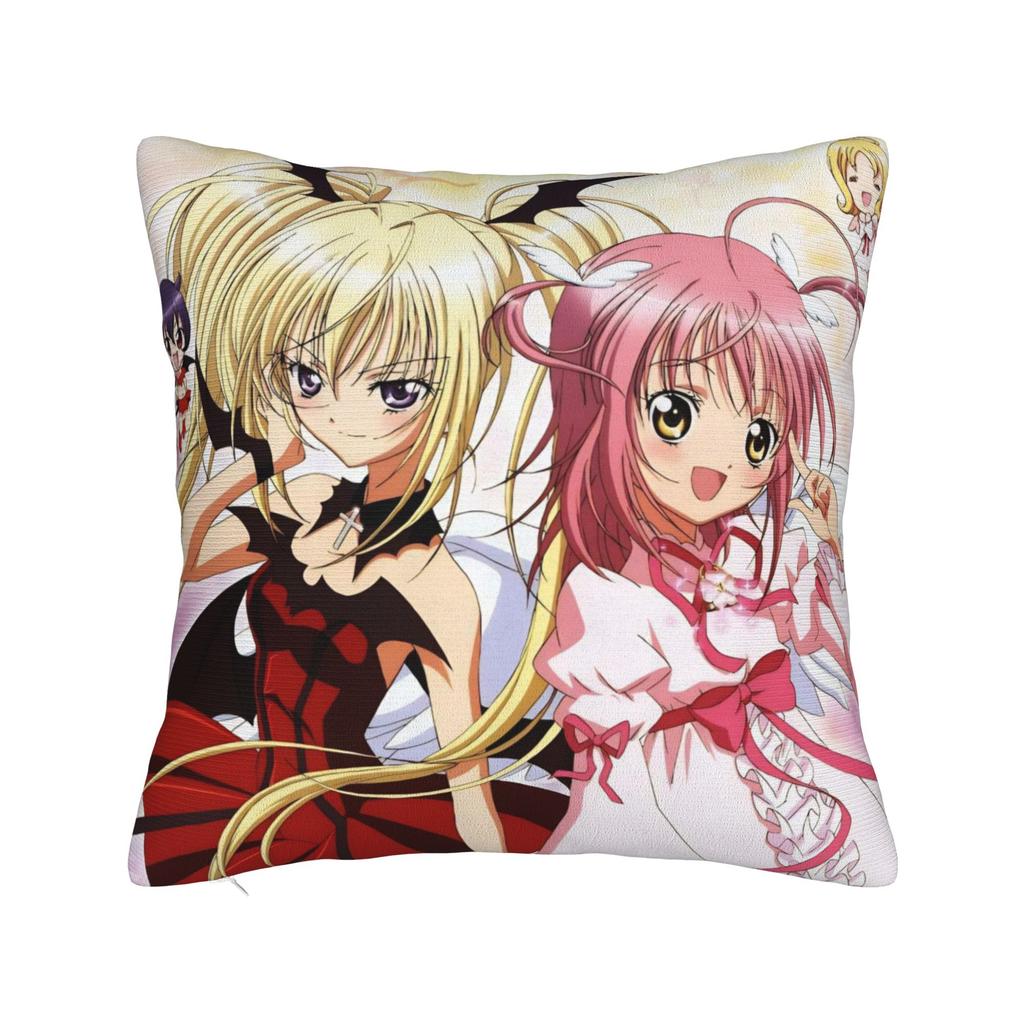 Anime Shugo Chara Square Pillow Case Hinamori Amu Cushion Cover Awesome Zippered Decorative Pillowcase for Living Room cm