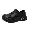 2025 summer new fashion sandals men's driving outdoor breathable hollow hole shoes travel wading beach shoes