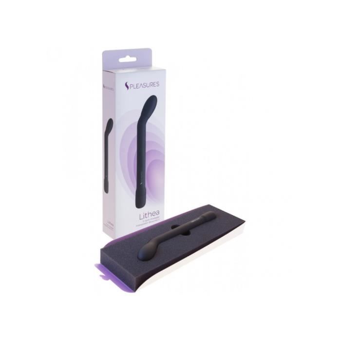 Vibromasseur - Lithea Noir - Point-G - 5 modes de vibration - ABS et PU