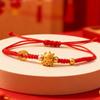 2026 2026 Horse Year Lucky Pony Red Rope Chinese Style Fortune Bracelet Horse Year Bracelet  Couple
