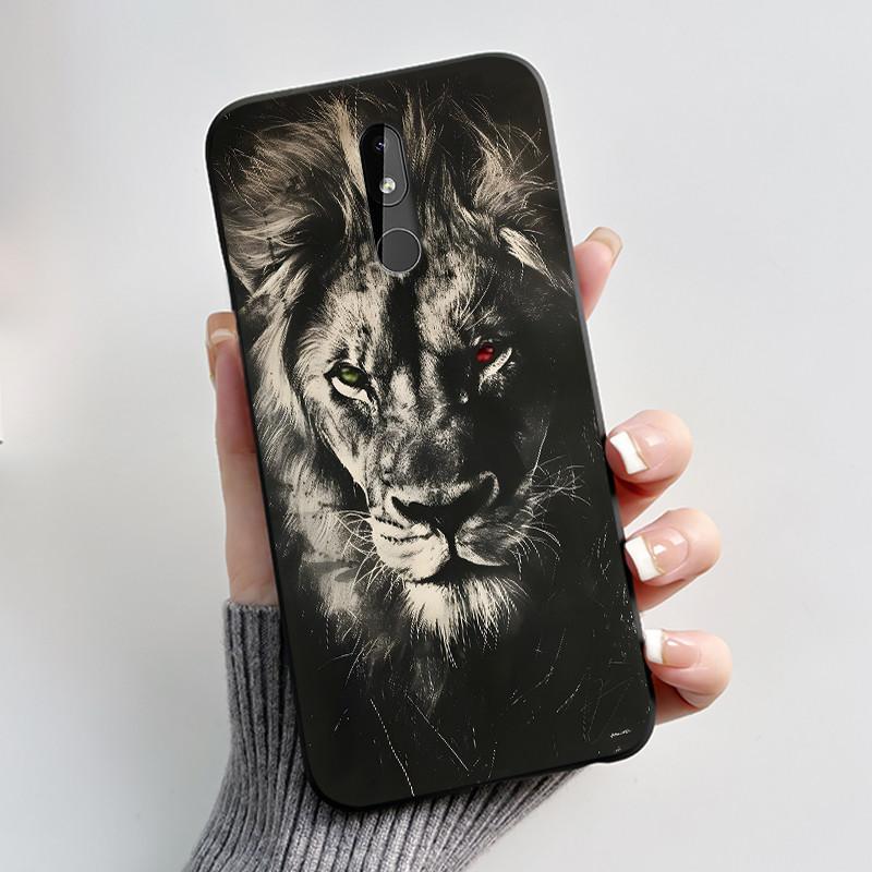 Matte Soft TPU Case For Nokia 3.2 4.2 3.1 Nokia3 Phone Case Luxury Cute Love Rabbit Funny Black Silicone Ultra Thin Back Cover