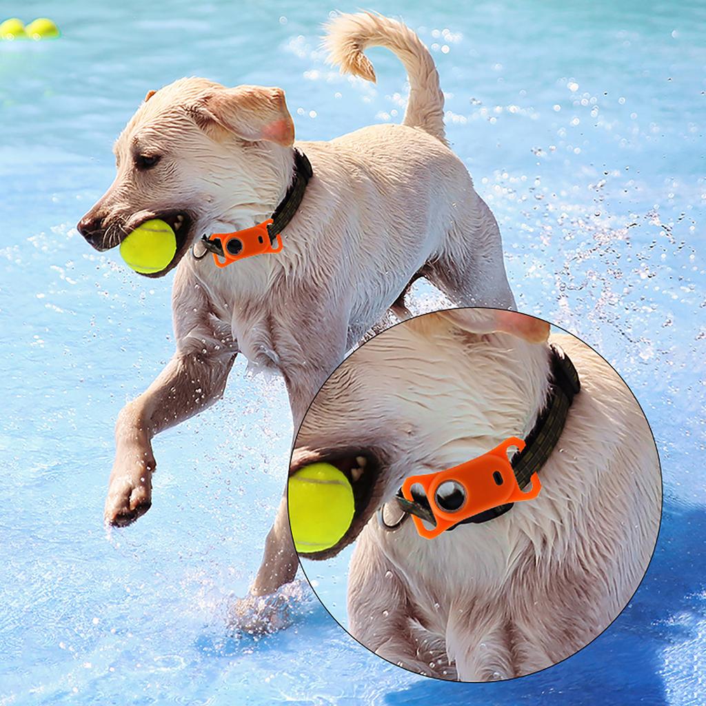 Suitable for Smarttag 2 Protective Case Silicone Keychain Pet Dog Tracker Locator Positioning Housing Anti-Scratch Cover