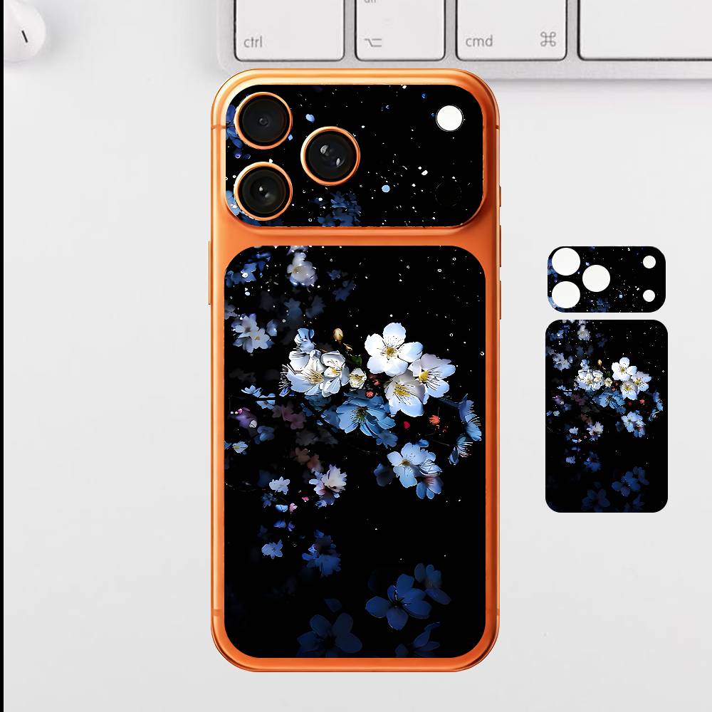 

Black Beauty For Iphone 17 Pro Max Back Protective Decorative Sticker Back Cover iPhone17pro